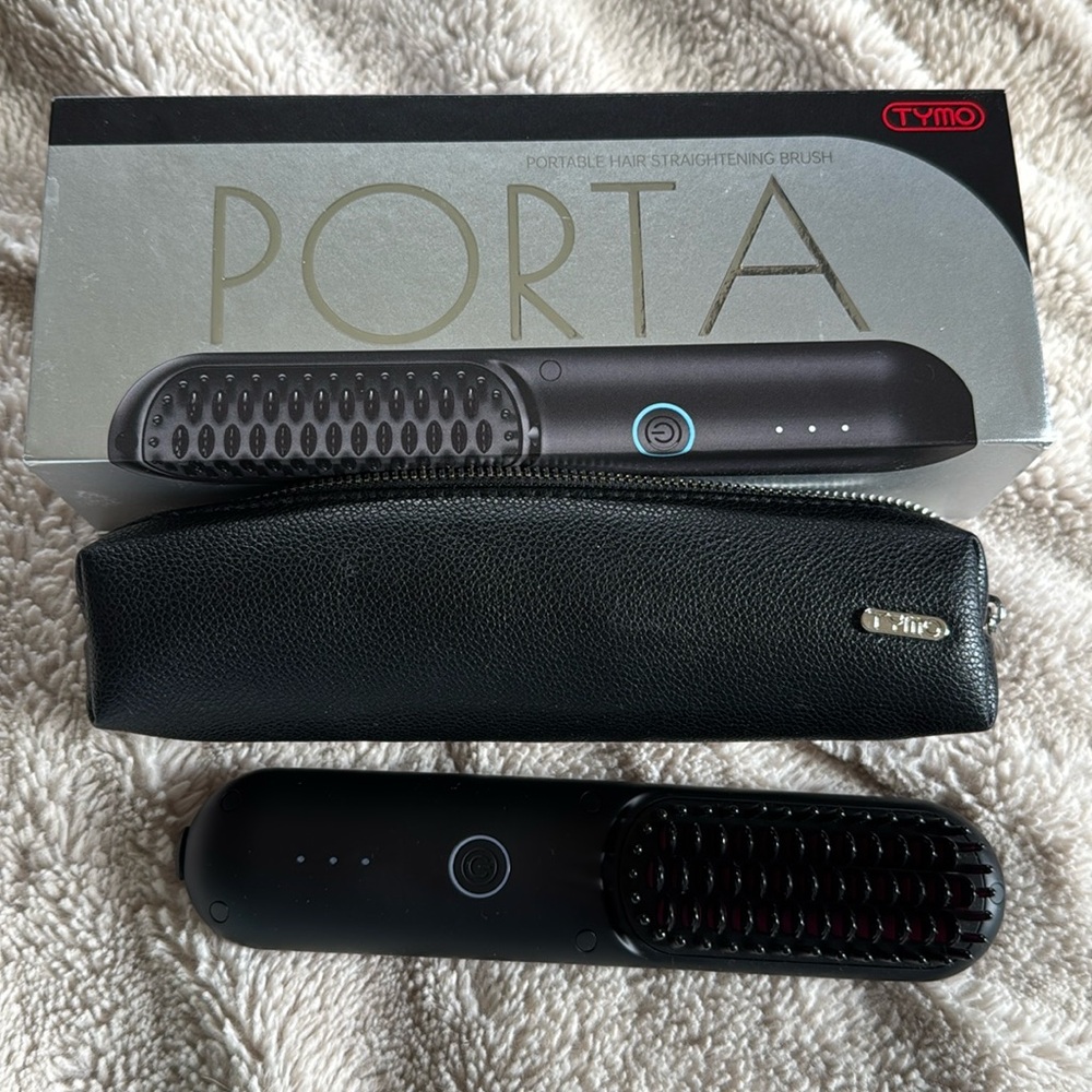 Tymo Porta portable heat hair, straightening brush